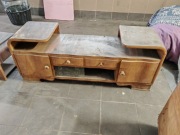 Polskie Art Deco lata 30. Meble gięte orzechowe