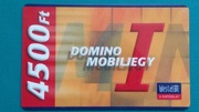 WĘGRY     -  KARTA   Pre paid  /  DOMINO