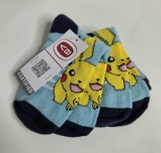 5x SKARPETKI PIKACHU CHŁOPIĘCE ROZM: 25-27