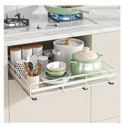 Teleskopowa szuflada wysuwana Regulowana Szerokość Biała