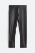 H&M Legginsy Getry Czarne Imitacja Skóry Roz. 122