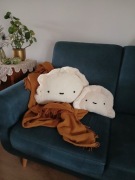 Pluszowy pieróg poduszka pierożek pierogi