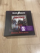 Black Sabbath - Sabotage box LP. Vinyle i dodatki