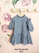 Sukienka w krate next 104