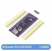 Raspberry Pi Pico RP2040, purple, 16Mb, USB-C
