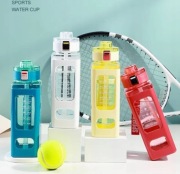 Duży pojemny BIDON BUTELKA NA WODĘ 900ml. Różne kolory!