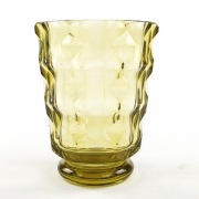 S5D Moser - cytrynowy wazon ART DECO