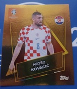 Naklejka Mateo Kovacić (złota) Euro 2024