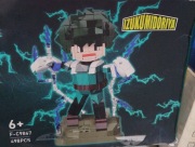Zestaw klocków postaci ANIME figurki DEKU klocki dla fanów IZUKU MIDORIYA .