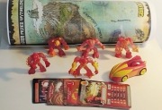 Zestaw Gormiti Giochi Preziosi Figurki 5 + auto mapa karty Ludzie Wulkanu