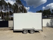 Przyczepa ciężarowa (kontener) z hamulcem w idealnym stanie 