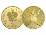2 zł  NG EXPO 2005-NAJLADNIEJSZA MONETA 2 ZL NG !! WEDLUG FORBESA;-)