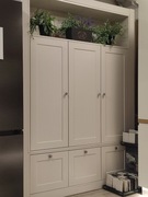 Szafa klasyczna wanilia/ciepły biały