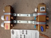 Rozdzielacz do centralnego ogrzewania na trzy grzejniki 