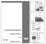 CASE 580L TURBO SUPER 590 SUPER L Series 1 Instrukcja Obsługi DTR