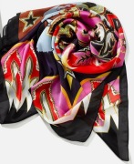 Mary Katrantzou Śliczna kolorowa duża apaszka premium  