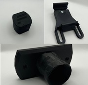 Zestaw Fanatec CSL DD QR1 Uchwyt na telefon, kierownicę + zatyczka. 