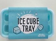 Pojemniki na kostki lodu z pokrywką – zestaw 2 szt. Nowe Ice Cube Tray