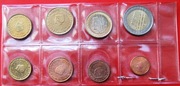 Holandia   Kompletny    Zestaw euro 2000 r    kpl  8 sztuk  mennicze  !!
