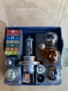 Zestaw żarówek i bezpieczników samochodowych H1 lub H4