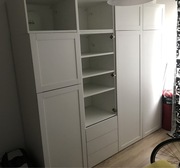 Szafa modułowa Ikea biała 