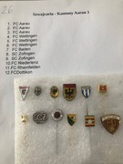 26. Odznaki klubowe - Szwajcaria - Kanton Aargau 1