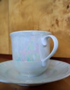 Serwis kawowy Bogucice Zastawa stołowa PRL Filiżanki 