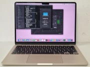 APPLE MACBOOK AIR 13 2022 MC7W4ZE/A A2681 M2 16/256GB - STARLIGHT - 21 CYKL