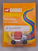 SITE CEMENT MIXER    CORGI JUNIORS ANGLIA  1973r