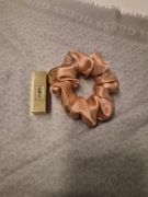 Jedwabna gumka do włosów 22 Momme Champagne Glow Size L