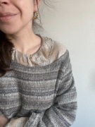 303 Avenue - przepiękny sweter 70% WEŁNA polska marka M minimalizm