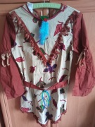 Sukienka na bal karnawałowy Indianki roz 152