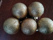 Bombki choinkowe 4cm 5 szt