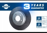 Tarcze hamulcowe Rotinger Przód BMW 5, 6, e60, e61, e63, e64