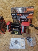 SZLIFIERKA STOŁOWA 2 w 1 KAMIENIOWA 2x KAMIEŃ SZCZOTKA LED