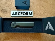 Pro-Tech Arcform Slimfoot Auto green Aluminum Black 154 CM blade