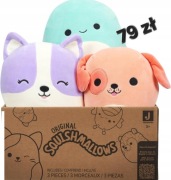 Zestaw 3 maskotek Squishmallows