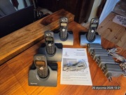 Panasonic KX-TCD430PD, cyfrowy telefon bezsznurowy x 4, czarny