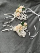 Serce wiklinowe ślubne 