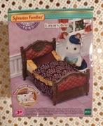 Luxury Bed Sylvanian Families Luksusowe łóżko Town Japonia