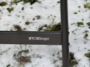 Krzesła turystyczne Berger SLIMLINE SZARE DO 120 kg