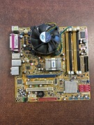 Używana płyta główna ASUS P5E-VM + procesor Intel Q9550