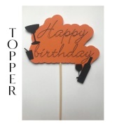 TOPPER NA TORT- URODZINY-OZDOBA-DEKORACJA