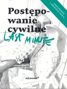 Gąszcz, Talaga, Postępowanie cywilne Last minute