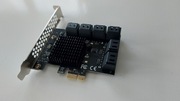 KONTROLER ADAPTER KARTA PCI-E 1X NA 12X SATA 3