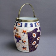 Wyjątkowa ręcznie malowana herbatnica lata 80 XIX wieku