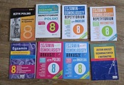 Egzamin 8 klasisty zestaw książek i zadań, repetytorium