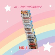 Zestaw 10 x auto samochodzik Hot Wheels 