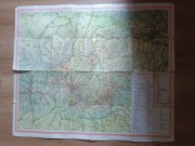 Mapa turystyczna Tatry i Pieniny 1970 r + gratis Pieniny 1953 J. Rusiecki 
