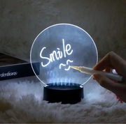 Podświetlana tablica lampka LED z markerem